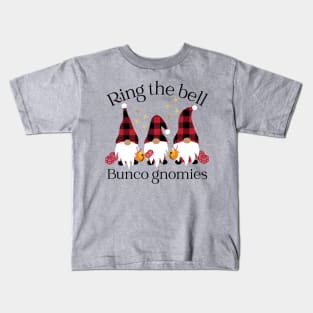 Bunco Gnomes Ring the Bell Bunco Gnomies Kids T-Shirt